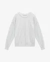 Isabel Marant Sweatshirt Shad Mit Logo In Gray