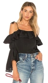 LIKELY LYNN OFF THE SHOULDER TOP,YW189 118LY