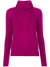KENZO roll neck sweater,F762TO43183612327401