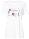 UNFORTUNATE PORTRAIT Fashion Circus印花T恤,FASHIONCIRCUS12324246