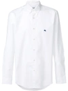 ETRO tonal embroidered pattern shirt,13864303612333579