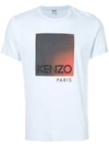 KENZO logo印花T恤,F765TS0184SL12356668