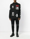 KTZ PATCHES HOODIE,AW17TS04BM12333909