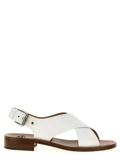 Church's Crossed Band Sandals White