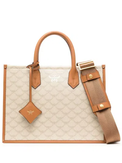 Mcm Bags In Ss24 Oatmeal