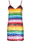 ASHISH sequinned rainbow dress,SPECIALISTCLEANING