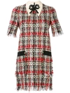 GUCCI EMBROIDERED TWEED DRESS,493531ZJE4712359687