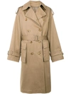 JUUN.J double breasted trench coat,JC7830F11A12341431