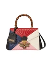 GUCCI GUCCI QUEEN MARGARET QUILTED LEATHER TOP HANDLE BAG - MULTICOLOUR,476531D8GAT12331416