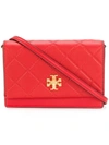 TORY BURCH TORY BURCH GEORGIA TURN-LOCK MINI BAG - RED,4148212327570