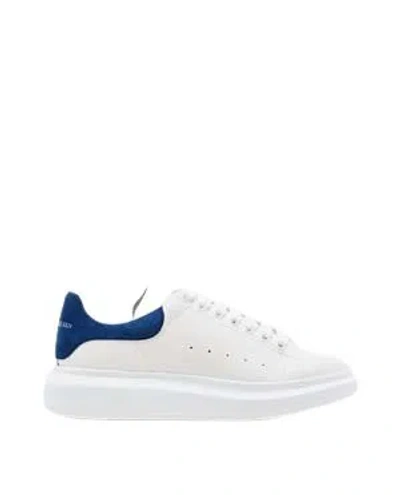 Alexander Mcqueen Oversize Larry Leather Sneakers In White