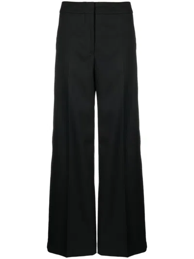 Calvin Klein Trousers In Black