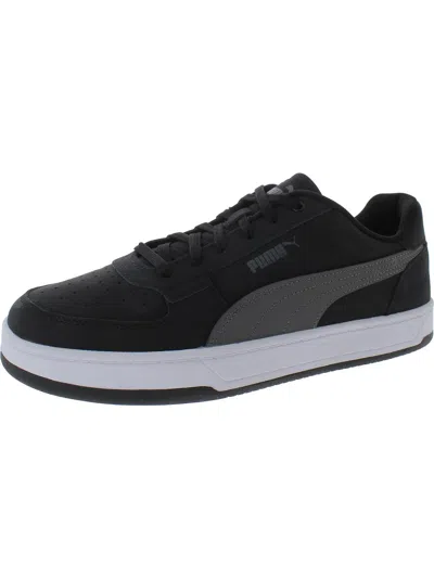 Puma Caven 2.0 Buck Mens Leather Lifestyle Casual And Fashion Sneakers In Multi