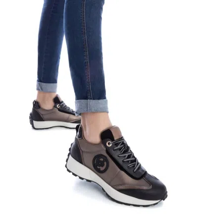 Xti Women's Casual Sneakers In Taupe In Grey