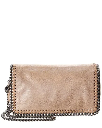 Stella Mccartney Falabella Chamois Crossbody In Brown