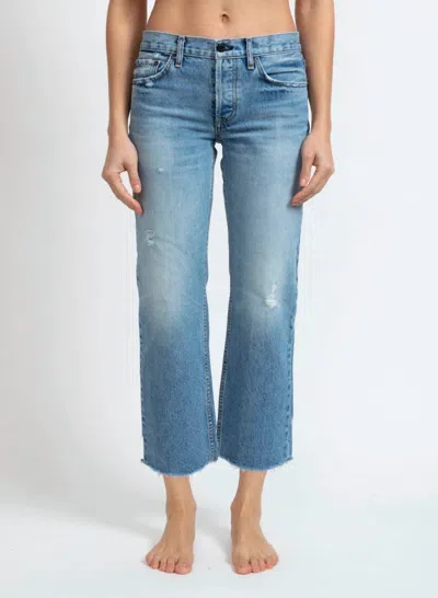 Askk Ny Women's Low Rise Straight Jeans In Berkley In Multi