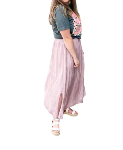 Kori Elodie Skirt In Mauve In Pink