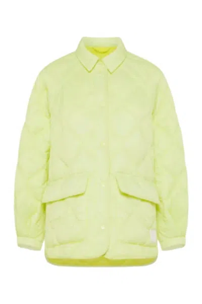 Oofwear Oversized Jacket In Lime In Green