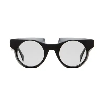 Kuboraum U1 Round-frame Sunglasses In Nero