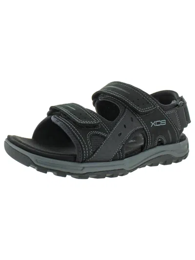 Rockport Trail Technique Mens Nubuck Lightweight Sport Sandals In Black