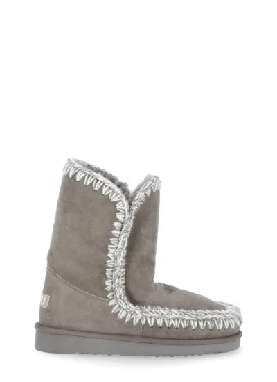Mou Eskimo Boots In Gray