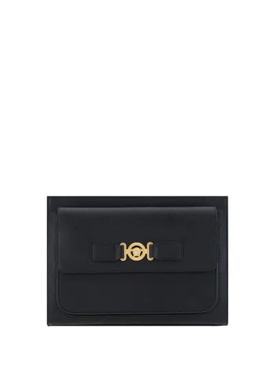 Versace Beauty Cases In Black- Gold