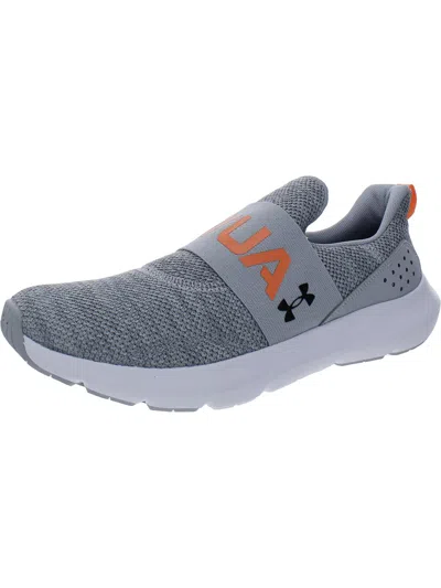 Under Armour Surge 3 Slip Mens Laceless Knit Running & Training Shoes In Multi