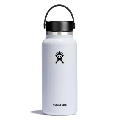Hydro Flask 32 oz Wide Mouth Bottle In White