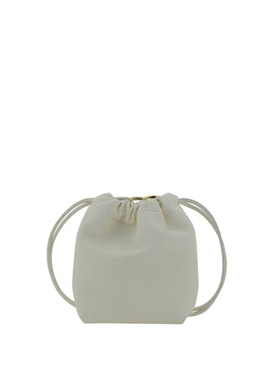 Valentino Garavani Mini Pouf Bucket Bag In Ivory