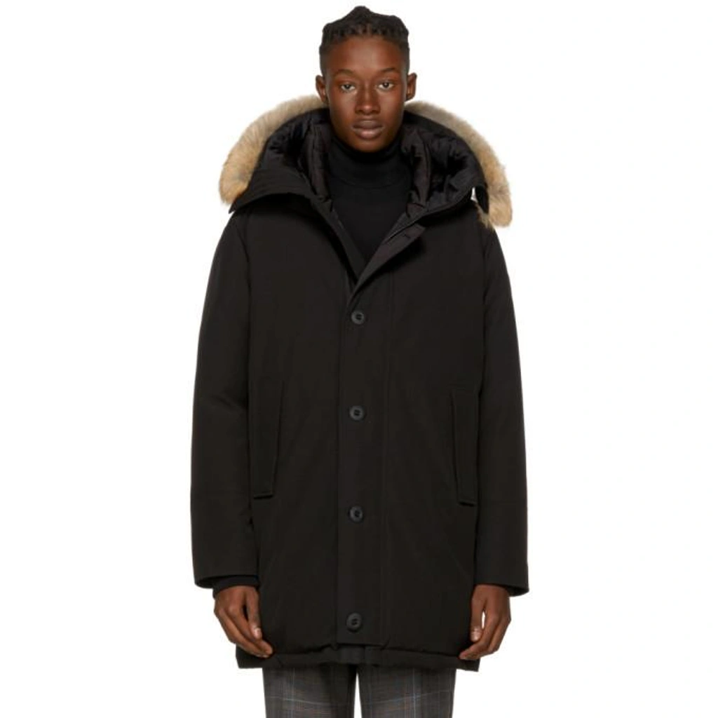 ジャケット・アウター moncler AURELIEN Moncler Aurelien Utility Jacket W/ Fur-trim Hood | ModeSens