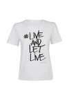NEIL BARRETT LIVE AND LET LIVE T-SHIRT,PNJT19A F565S 526