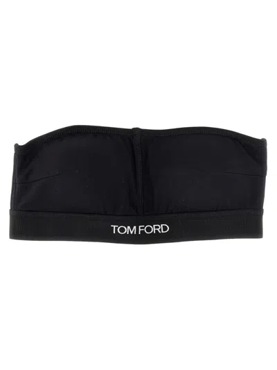 Tom Ford Tops With Logo In Black