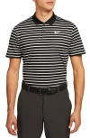 Nike Golf Dri-fit Victory Golf Polo In Black/white