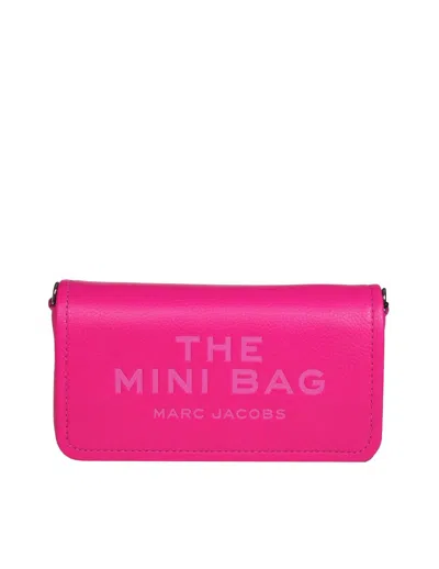 Marc Jacobs Leather Mini Bag In Pink