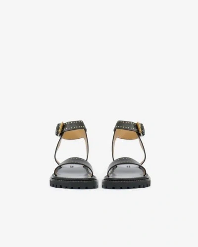 Isabel Marant Breena Sandals In Black