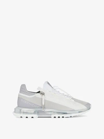Givenchy Spectre Runner Sneakers In Synthetic Leather And Fiber In Grey