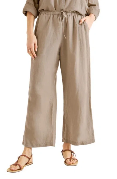 Splendid Dawson Wide Leg Pants In Rattan