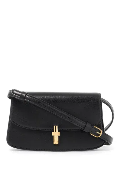 The Row Mini Crossbody Bag With East/west In Black