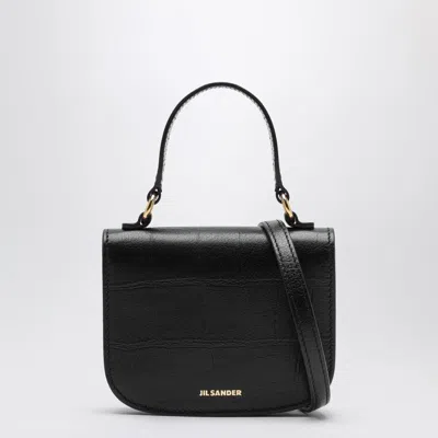 Jil Sander Black Leather Mini Bag