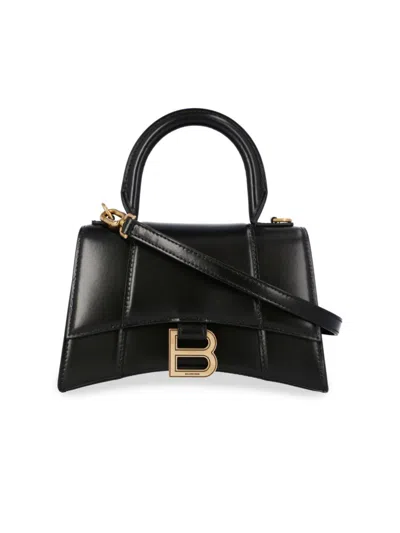 Balenciaga Women's Hourglass Xs Handbag Box In Black