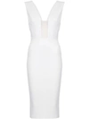 ALEX PERRY KYLE V-BACK FITTED DRESS,D20812339061