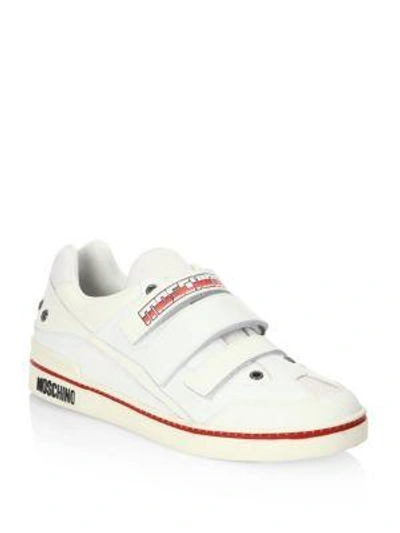 Moschino Low-top Grip-tapesneakers In White