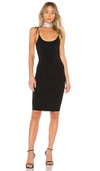 ALEXANDER WANG T FULL NEEDLE RIB MIDI TANK DRESS,4K376010K0