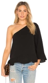 LIKELY GRAYSON RUFFLE TOP,YW164 045LY