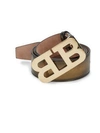 BALLY Mirror B Leather Belt