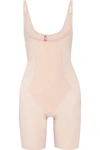 Spanx Thinstincts® Open Bust Mid Thigh Bodysuit In Beige