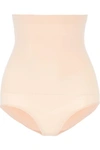 Spanx Suit Your Fancy High Waisted Thong In Beige