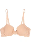 COSABELLA NEVER SAY NEVER COMFIE STRETCH-JERSEY AND LACE T-SHIRT BRA