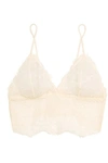 ANINE BING STRETCH-LACE SOFT-CUP BRA