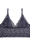 HANKY PANKY QUEEN ANNE'S STRETCH-LACE SOFT-CUP BRA